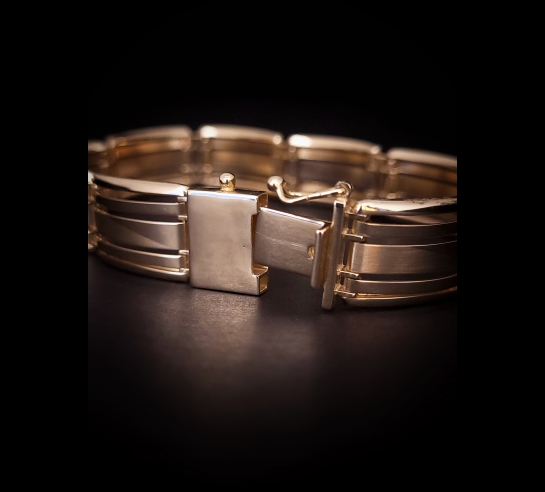 Exkluzívny zlatý náramok Efezit