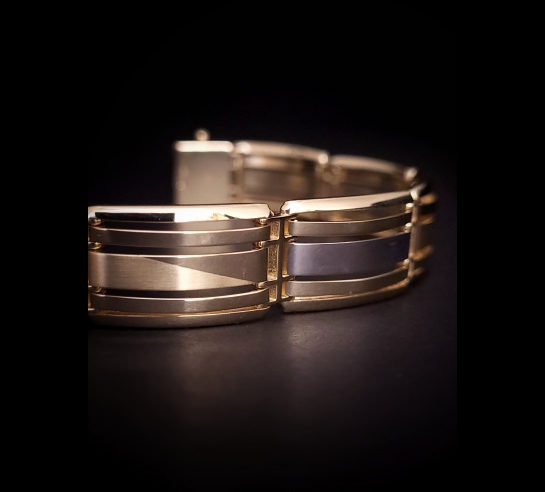 Exkluzívny zlatý náramok Efezit