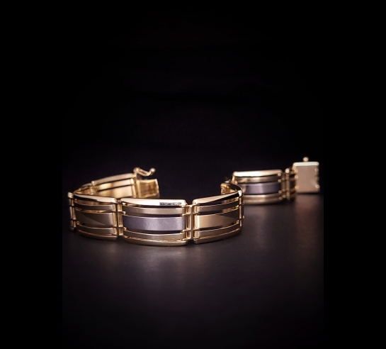 Exkluzívny zlatý náramok Efezit