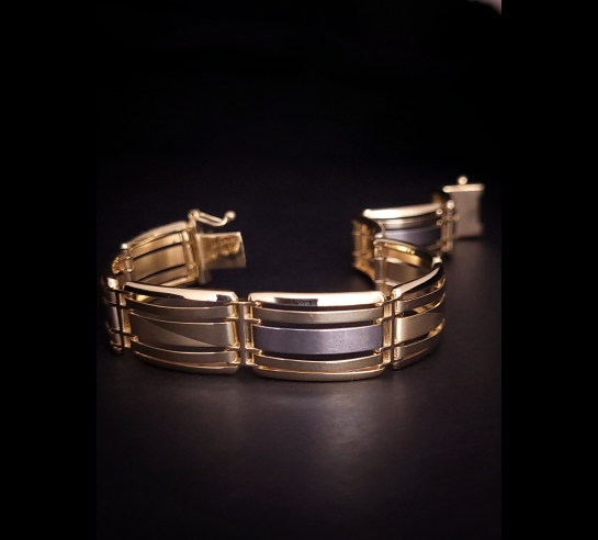 Exkluzívny zlatý náramok Efezit