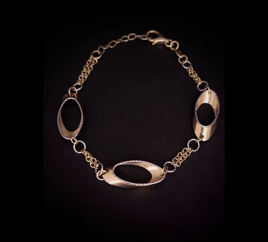 Zlatý náramok Tioli