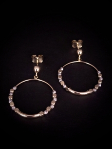 Zlaté náušnice Belany 2