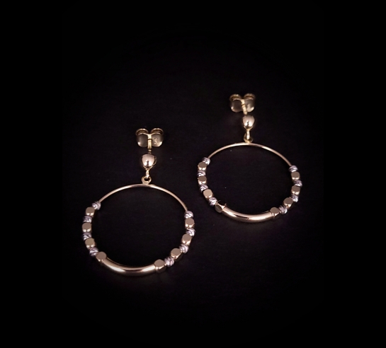 Zlaté náušnice Belany