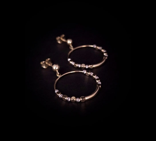 Zlaté náušnice Belany