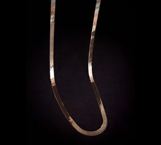 Zlatá lysovaná retiazka Miriame