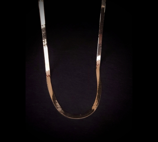 Zlatá lysovaná retiazka Miriame