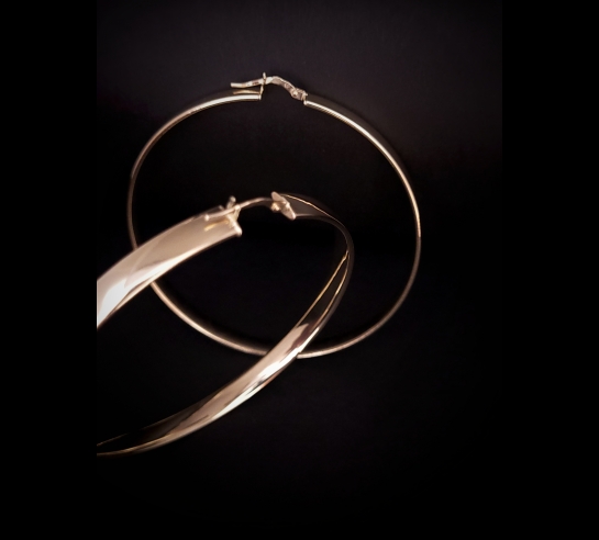 Zlaté náušnice Kenny