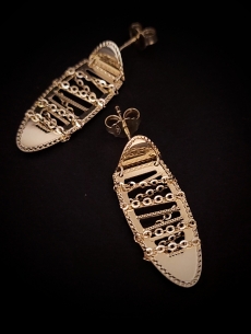 Zlaté náušnice Sania 2