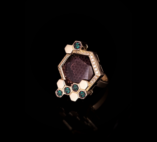 Zlatý jedinečný prsteň Fabulous