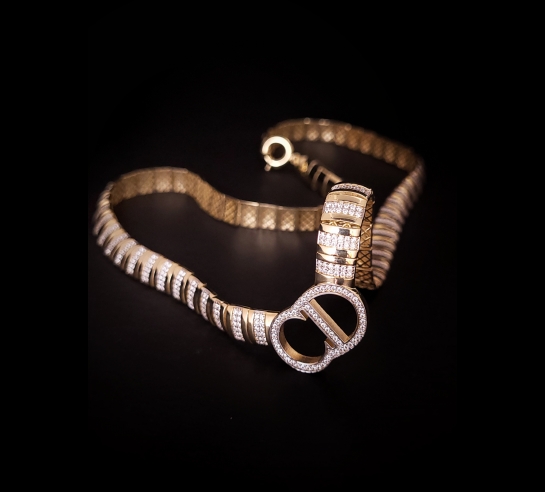 Zlatý náhrdelník Christian