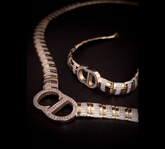 Zlatý náhrdelník Christian