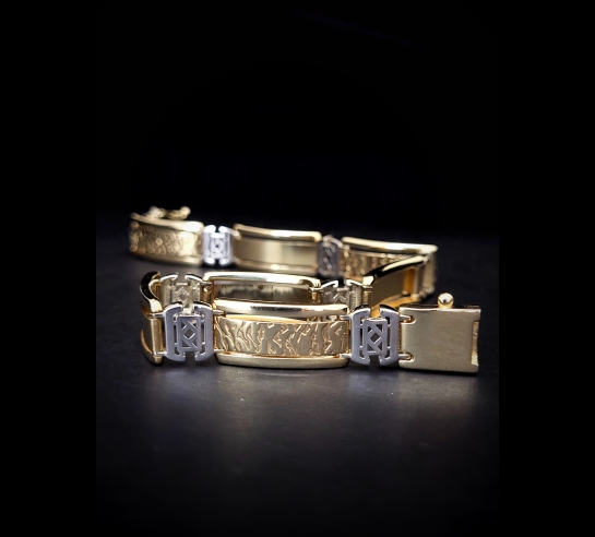 Zlatý náramok Luis