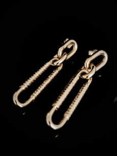 Zlaté náušnice Ovan 2