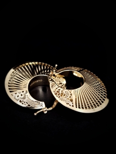 Zlaté náušnice Pabsi