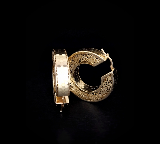 Zlaté náušnice Padmit