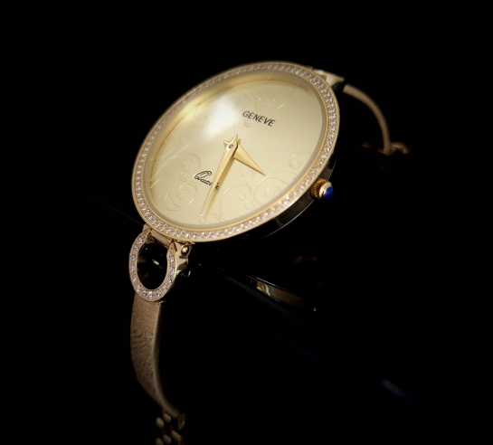Zlaté hodinky Geneve