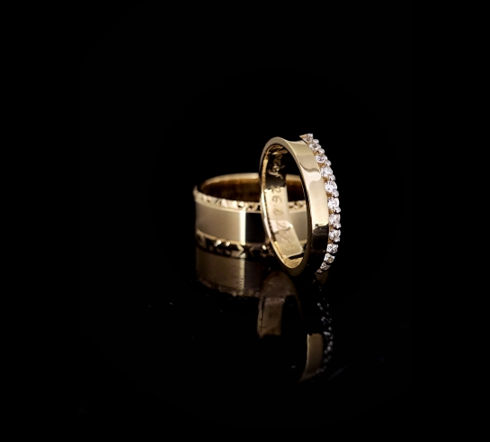 Zlaté svadobné obrúčky 041