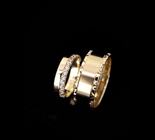 Zlaté svadobné obrúčky 041