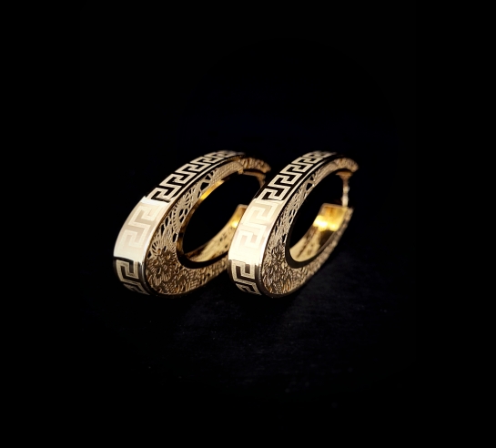 Zlaté náušnice Part