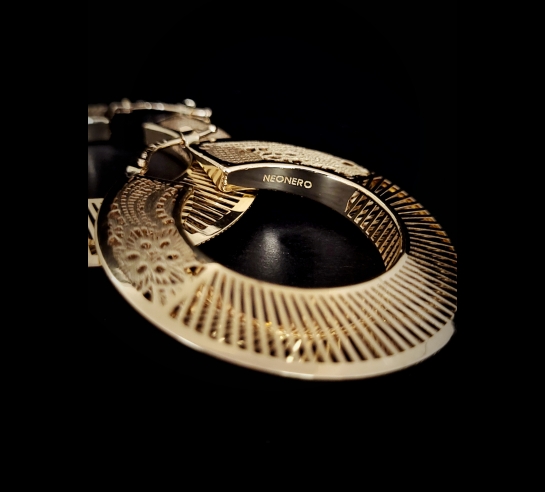 Zlaté náušnice Pasco