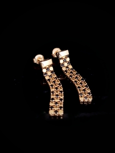 Zlaté náušnice Raspi