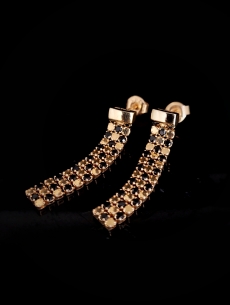 Zlaté náušnice Raspi 2