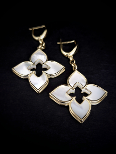 Zlaté náušnice Abelait II 2