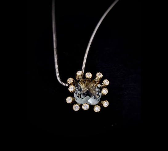 Zlatý prívesok Balley III