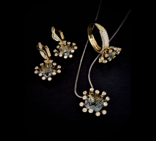 Zlatý prívesok Balley III