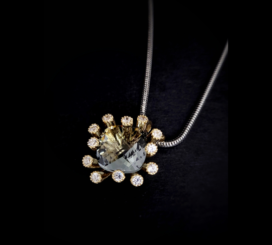 Zlatý prívesok Balley III