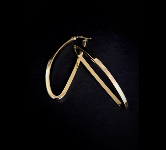 Zlaté náušnice Kady