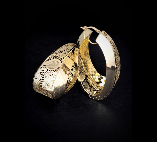 Zlaté náušnice Kalsi I