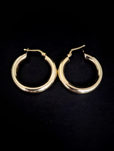 Zlaté náušnice Oliga