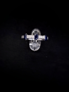 Zlatý prsteň briliantový so... 2