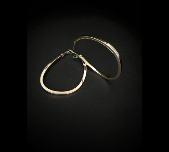 Zlaté náušnice Millvi