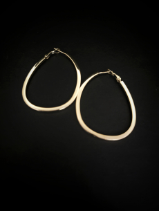 Zlaté náušnice Millvi 2