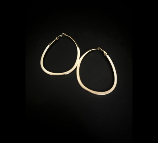 Zlaté náušnice Millvi