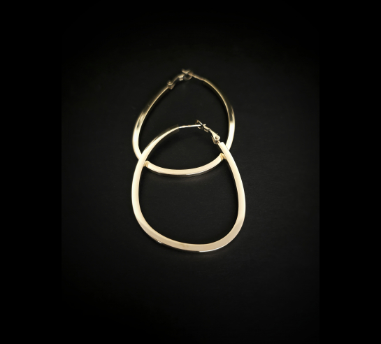 Zlaté náušnice Millvi