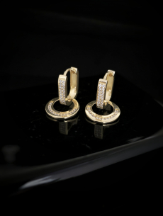 Zlaté náušnice Molasa 2