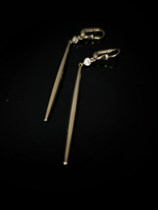 Zlaté náušnice Beňadi