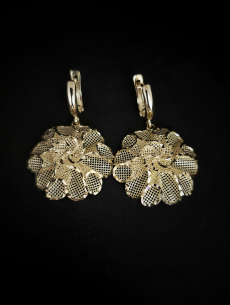 Zlaté náušnice Evix 2