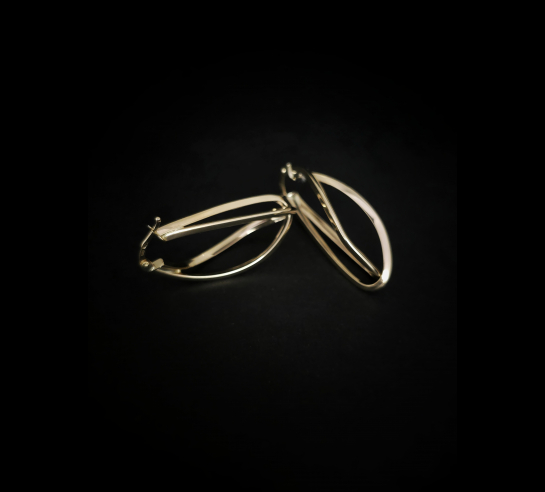 Zlaté náušnice Alea