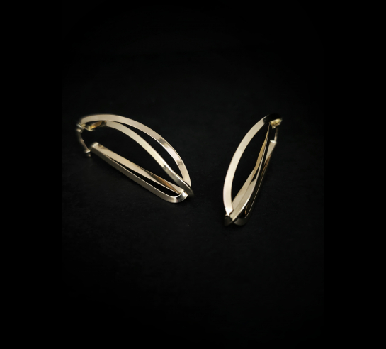 Zlaté náušnice Alea