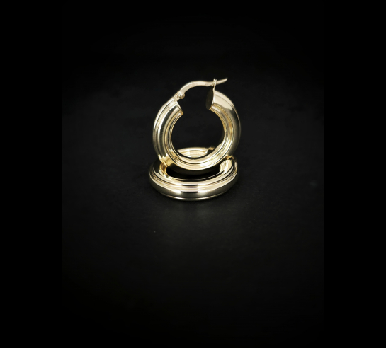 Zlaté náušnice Blair