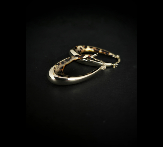 Zlaté náušnice Calliope