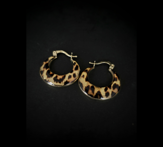 Zlaté náušnice Carolline