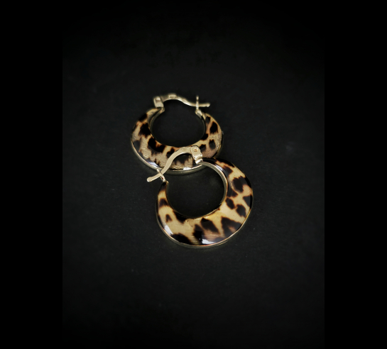 Zlaté náušnice Carolline