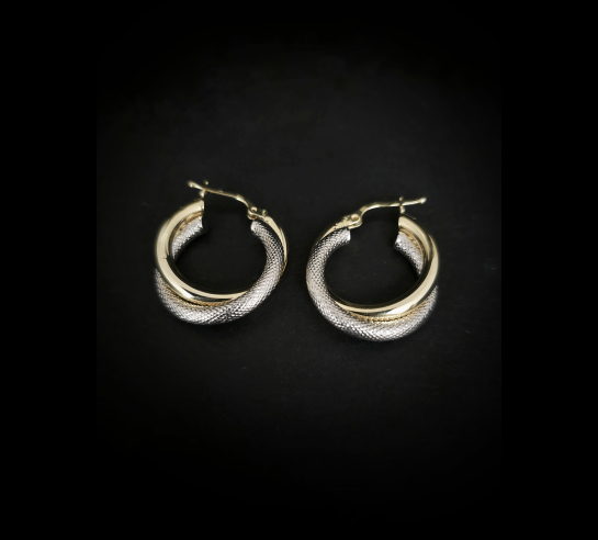 Zlaté náušnice Elisabet