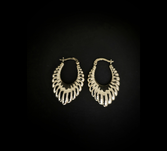 Zlaté náušnice Elise