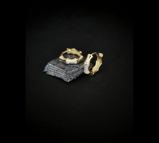 Zlaté náušnice Franceska